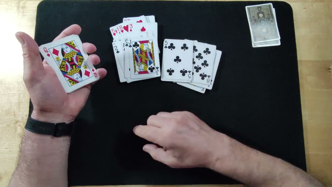 AQUI, EN LA TIERRA Truco de magia con cartas  TUTORIAL