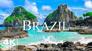 BRAZIL 4K - Stunning Journey Through Stunning Landscapes with Calming Music - 4K Video HD