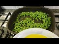 Diced Long Bean Omelette 豆角粒煎蛋