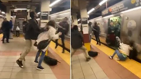 Subway shover accused of pushing ANOTHER person on...
