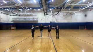 Reavis Ramettes 2023-2024 tryouts (with counts from the front)