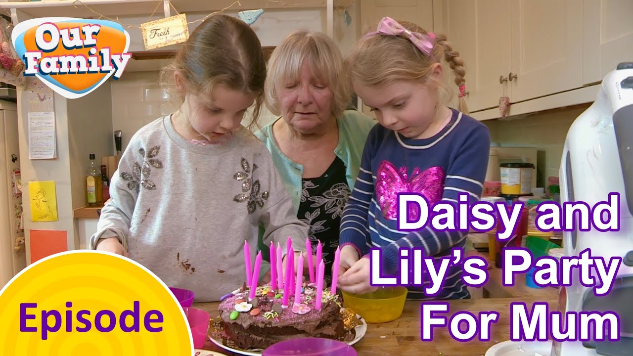 Daisy and Lily’s Party For Mum | Our Family FULL EPISODES | CBEEBIES