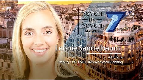 University of San Diego Presents Seven by Seven: Leonie Sandelbaum 