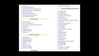 Social Work Databases