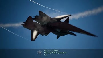 Ace Combat 7 Multiplayer - F-22A - Fighting The Raven
