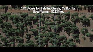 0.92 Acres for Sale in California. Easy Terms - $223/mo