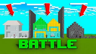 Minecraft Bu 3Ta Jitelning Uylarini Korib Chiqamiz