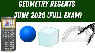 Geometry Regents June 2026 (Full Exam)