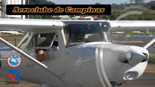 PR-CPS Cessna 152 - Aluno Fernando e INVA Augusto Prepar. e Decolagem - Aecl. de Campinas SDAM 2026
