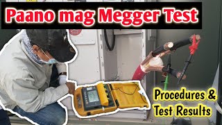 Megger Testing Procedure and Test Results (Paano mag Megger Test) screenshot 4