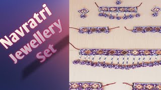 Navratri Jewellery Making At Home .