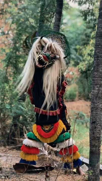 barongan devil baru nih😁😁 #jaranan #arekbudoyo