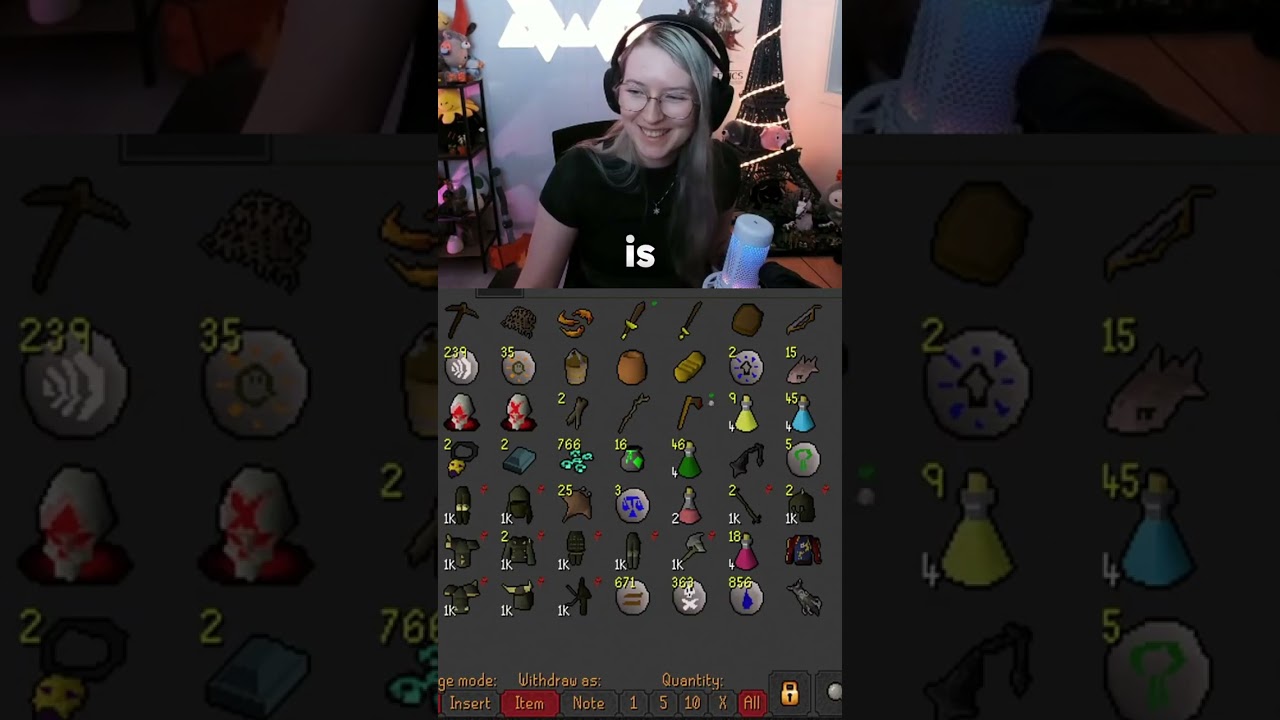 Potatohime Struggles with OSRS Interface!