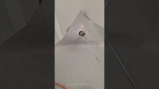 Nagrzewanie wykładziny PVC butlą gazową #shorts #wykładziny PVC #montaż wykładzin