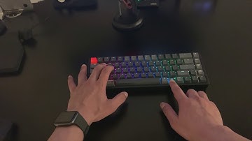 Keychron K6 unboxing and typing test