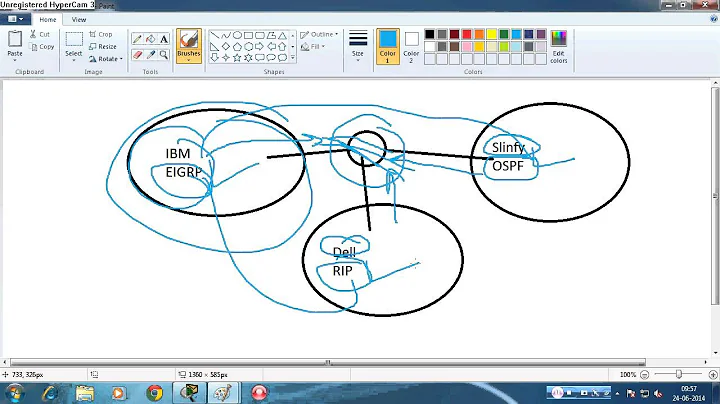 Configuring RIP OSPF and EIGRP Redistribution in Cisco Packet Tracer part 1