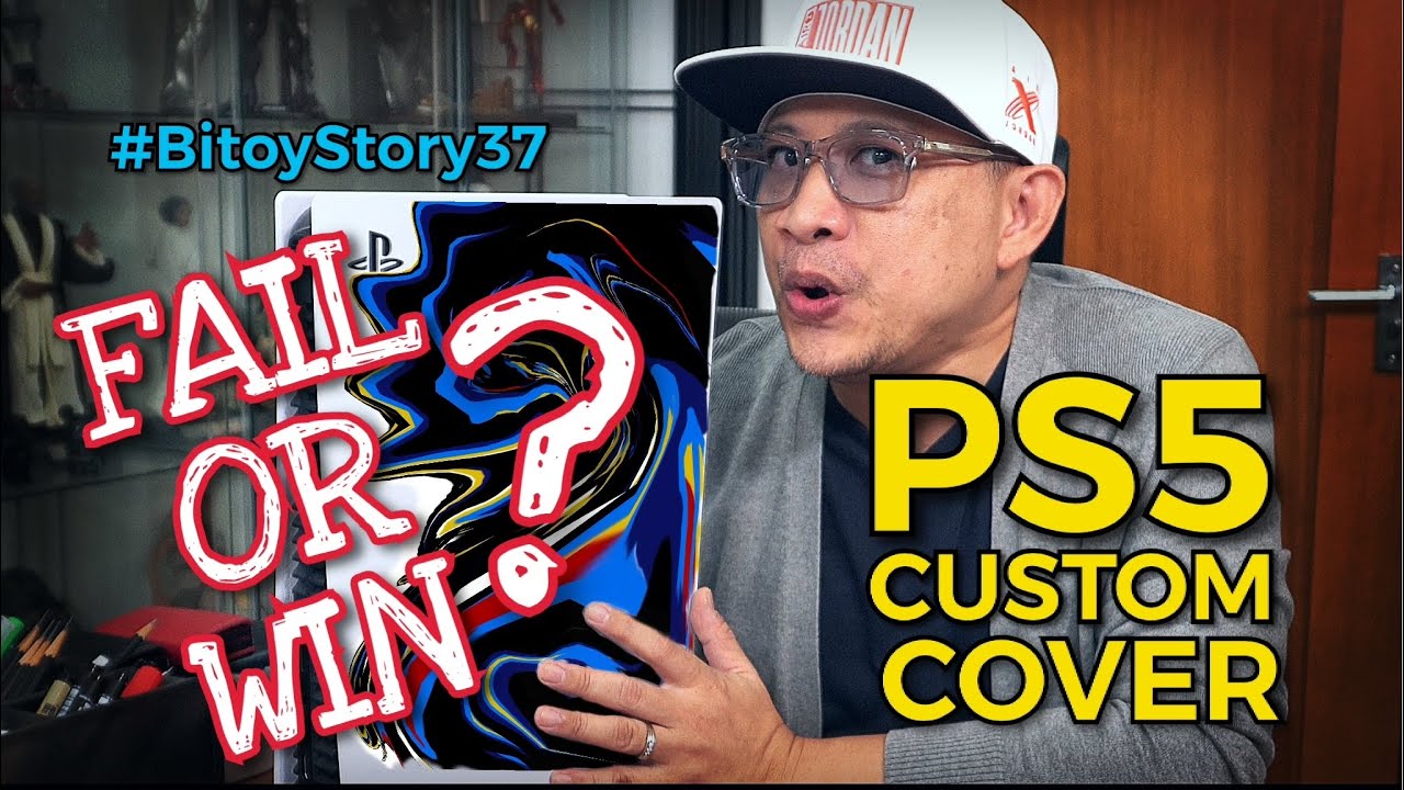 #BitoyStory 37: “PS5 CUSTOM COVER” - YouTube