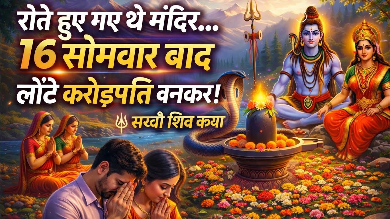 16 सोमवार व्रत का ऐसा चमत्कार, जिसने इतिहास बदल दिया!