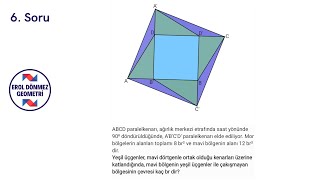 Günün Geometri Sorusu-6 (Erol Dönmez Geometri'den) | YKS2026