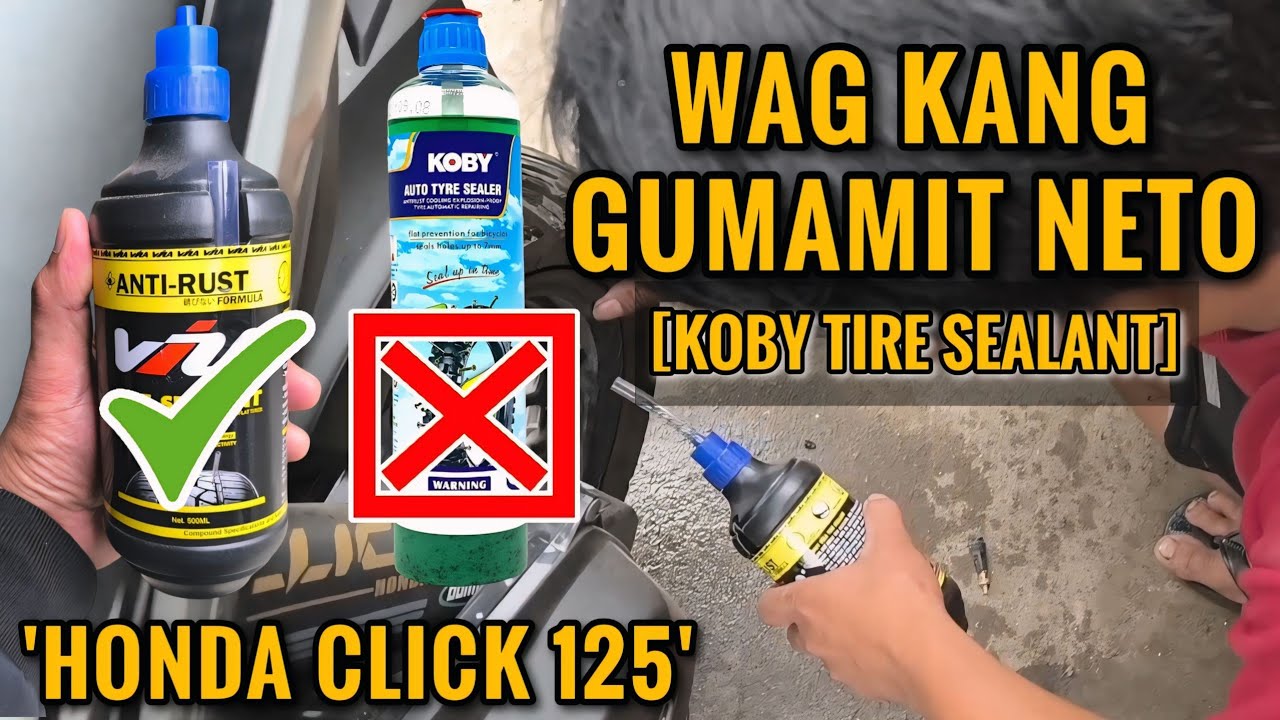 Tire Sealant Nakakasira Ng MAGS? | Honda Click 125i