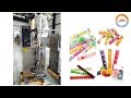 Automatic liquid stick packing machine auto jelly ice candy filling and sealing machine