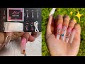 DIY TESTING A POLYGEL KIT! COMES WITH A NAIL LAMP?? | Nail Tutorial FT. JEULIA JEWELRY