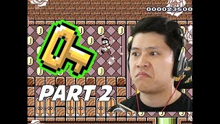 SUPER MARIO MAKER 2 Walkthrough Part 2 - The Hidden Key (Nintendo Switch)