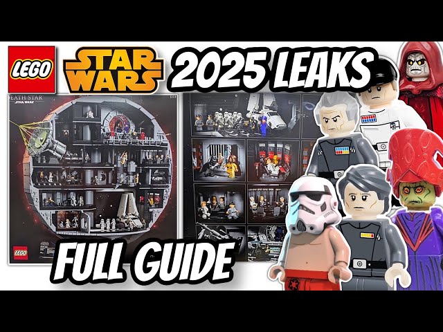 UCS DEATH STAR REVEAL! Lego Star Wars 2025 Leaks FULL GUIDE - YouTube