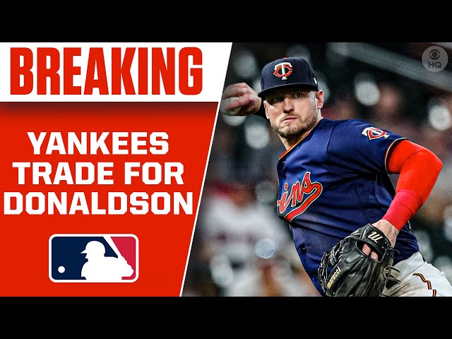 BREAKING: The New York Yankees Have TRADED for Josh Donaldson of