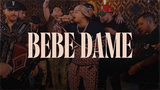 Fuerza Regida x Grupo Frontera - Bebe Dame (Video Letra\/Lyrics)