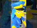 Officer Marge is not playing around! Even Homer Simpson above the law when she’s on duty.