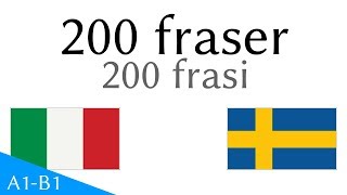 200 fraser - Italienska - Svenska