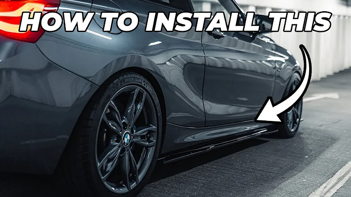 How to install aftermarket Side Skirts on your BMW