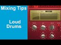 How to make your drums fat and loud with stock plugins  mixing tips
