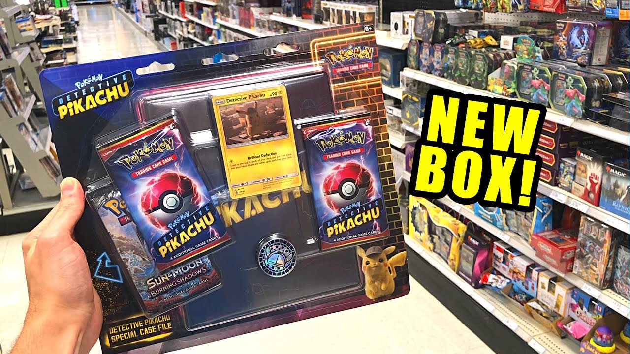 I Found A New Detective Pikachu Box Opening Pokemon Cards Special Case File From Target