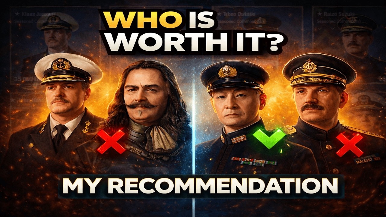 Какие опытные командиры подходят для каких кораблей: объяснение | World of Warships