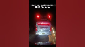 macet parah jalan lintas timur palembang betung bareng BUS PALALA