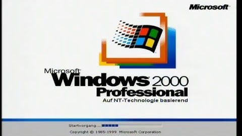 Pandora Qemu Windows 2000 Test just for Fun