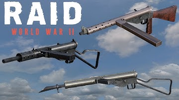 [Black Ops 3 Mod Tools] RAID:WWII Sten + Upgraded Variants