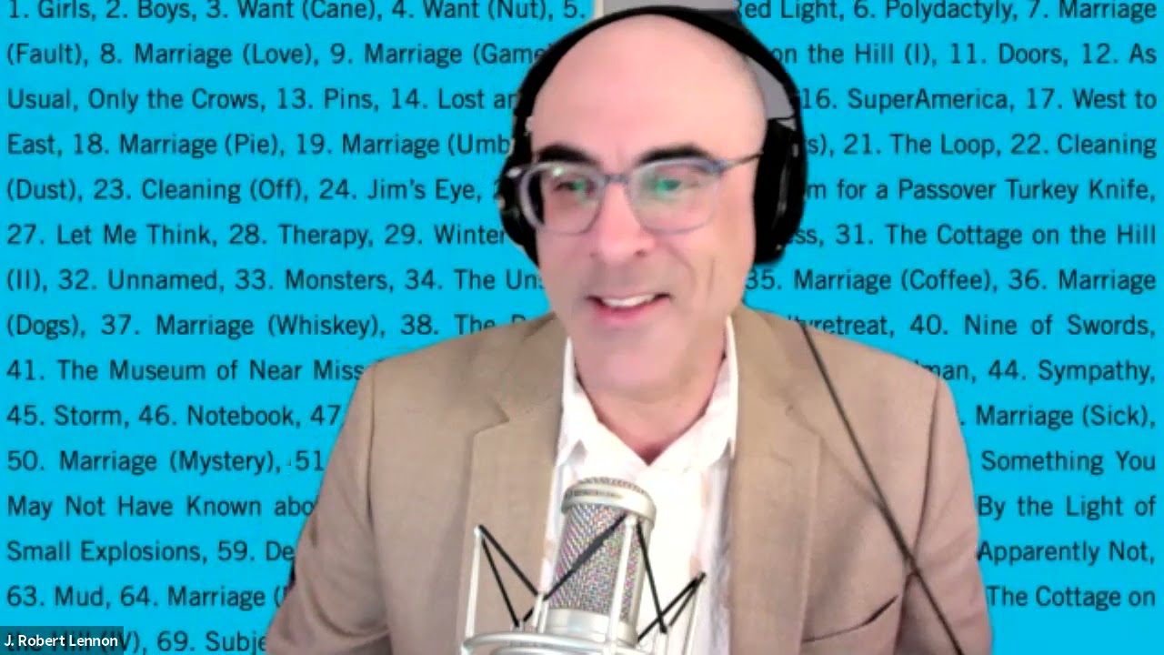 J. Robert Lennon discusses "Subdivision" and "Let Me Think" with Elisa Gabbert