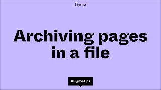 Archiving pages in a file