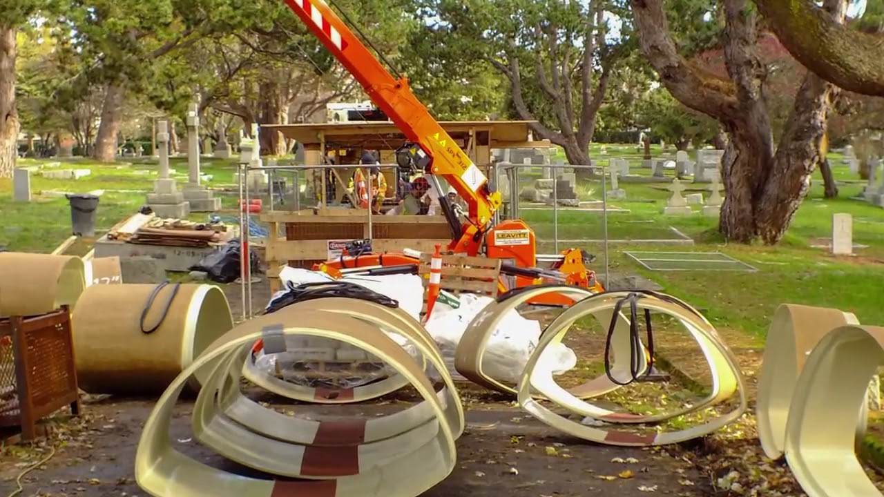 Ross Bay Cemetery Storm sewer rehab by PW Trenchless Construction 1