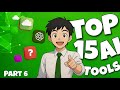 Top 15 AI Tools to Know in 2025 (Part 6) | Boost Productivity &amp; Creativity! 