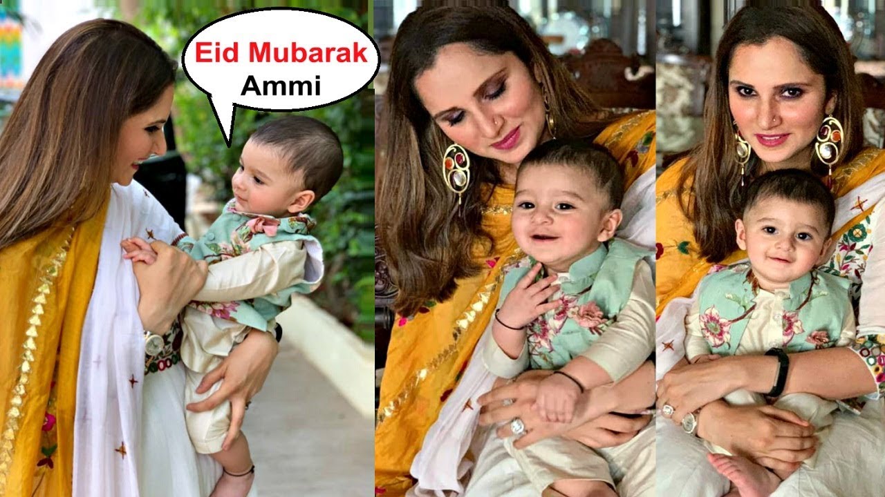 Sania Mirza And Shoaib Malik Son Izhaan Celebration First Eid 2019 Youtube She was previously engaged with businessman sohrab mirza. sania mirza and shoaib malik son izhaan celebration first eid 2019