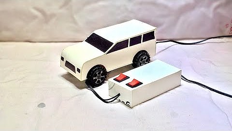 How to make a remote control without dc motor RC car 