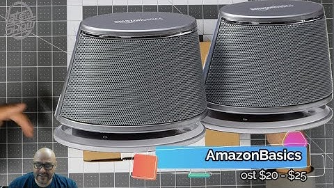 AmazonBasics Computer Speakers