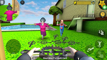 Scary Teacher 3D_New updater-New fun video everyday , gameplay walkthrough  part 327 ( android, ios)