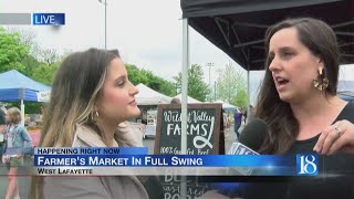 WLFI LIVE: West Lafayette Farmer's Market discusses challenges with inflation