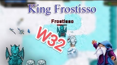 Tibiame. Solo King Frostisso [St.Nivalis]. Wiz Fun :). Poland Arm W32