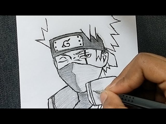 My Kakashi Hatake Drawing :) : r/Naruto